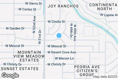 Map image of the property - 5001 W Shangri-la Rd