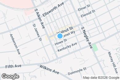 Map image of the property - 5431 Howe St