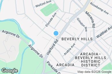 Map image of the property - 2920 Overland Ave