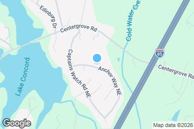 Map image of the property - 843 Anchor Way NE