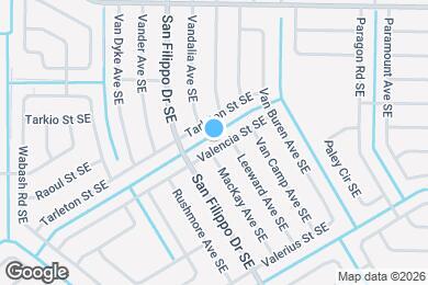 Map image of the property - 1327 Valencia St SE