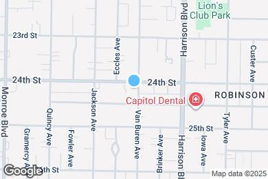 Map image of the property - 2401 Van Buren Ave