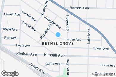 Map image of the property - 2519 Larose Ave