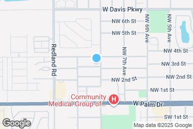 Map image of the property - 830 NW 3rd St