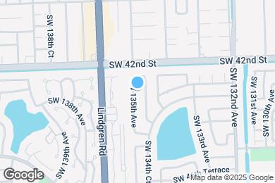 Map image of the property - 4241 SW 135th Ave