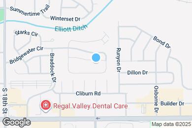 Map image of the property - 2125 Fincastle Way