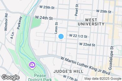 Map image of the property - 1006 W 22nd St