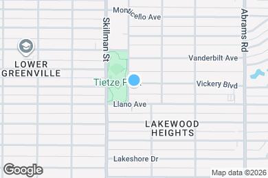 Map image of the property - 6138 Vickery Blvd