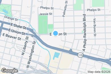 Map image of the property - 700 E Union St
