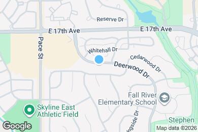 Map image of the property - 1633 Deerwood Dr