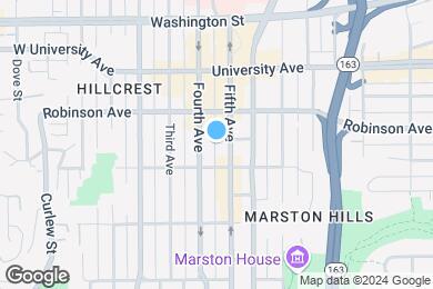 Map image of the property - Uptown Lofts Apartments