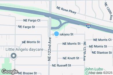 Map image of the property - Columbia Vista Apartments