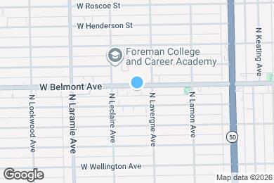 Map image of the property - 5025 W Belmont Ave