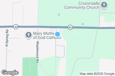 Map image of the property - Maple Church Apartments