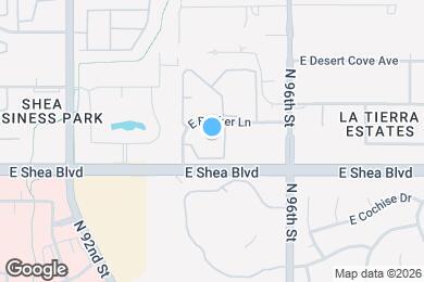 Map image of the property - 9451 E Becker Ln