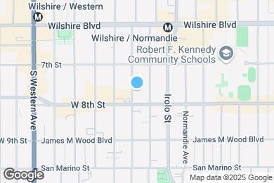 Map image of the property - KINGSLEY PARK APARTMENTS