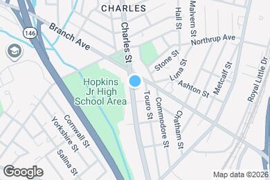 Map image of the property - 527 Charles St