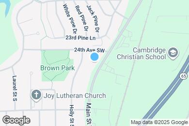 Map image of the property - 2447 Main St S
