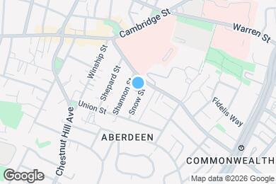 Map image of the property - 11 Snow St
