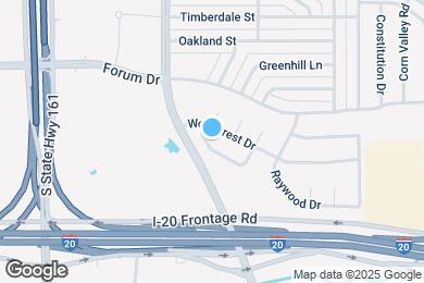 Map image of the property - 826 Woodhaven Ln