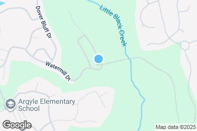 Map image of the property - 2428 Watermill Dr
