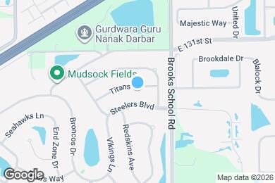 Map image of the property - 12403 Titans Dr
