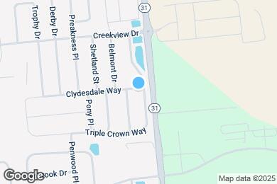 Map image of the property - 302 Triple Crown Way