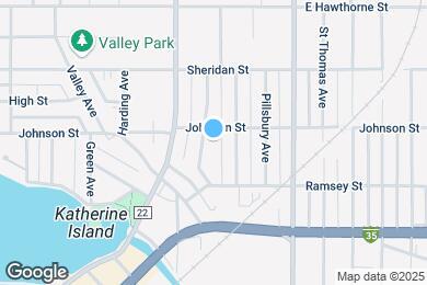 Map image of the property - 608 Minnesota Ave