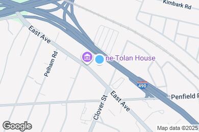Map image of the property - 2412 East Ave
