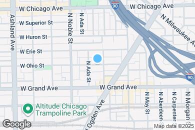 Map image of the property - 1313 W Ohio St