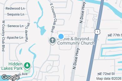 Map image of the property - 250 W Hidden Valley Blvd