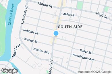 Map image of the property - 692 Moody St