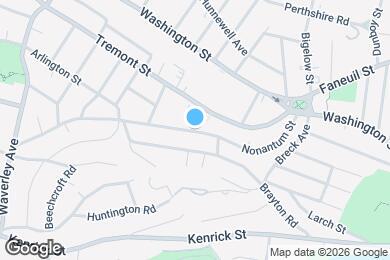 Map image of the property - 127 Nonantum St