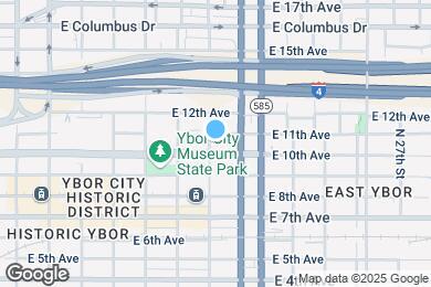 Map image of the property - 2010 E Palm Ave