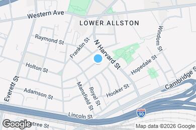 Map image of the property - 24 Easton St