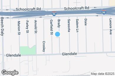 Map image of the property - 12939 Brady