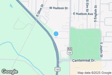 Map image of the property - 122 W Mead St