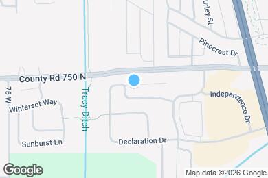 Map image of the property - 135 Snowflake Cir