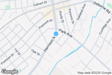 Map image of the property - 167 Harrison Ave