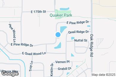 Map image of the property - 429 E Pine Ridge Dr