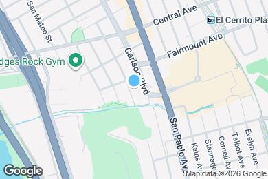 Map image of the property - 3424 Yosemite Ave