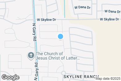 Map image of the property - 1015 W Desert Valley Dr