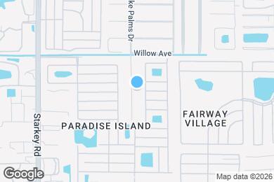 Map image of the property - 915 Lake Palms Dr