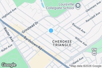 Map image of the property - 1210 Everett Ave