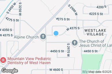Map image of the property - 3027 W 4375 S