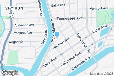 Map image of the property - 1008 Elmwood Ave