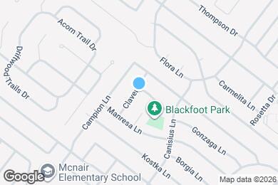 Map image of the property - 910 Claver Ln