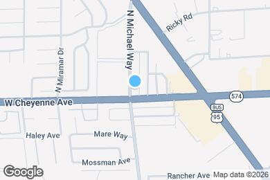 Map image of the property - 3204 N Michael Way