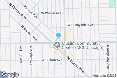 Map image of the property - 4413 N Keystone Ave