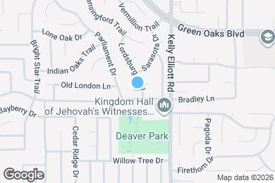 Map image of the property - 5624 Lordsburg Trail